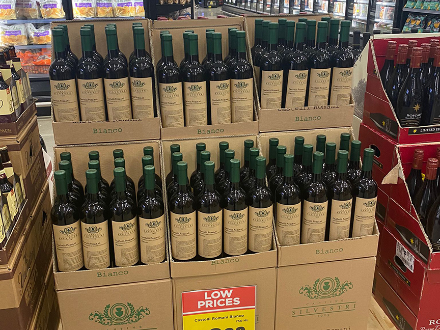 A Taste of Italy Success Story: Cantine Silvestri at HEB supermarket.