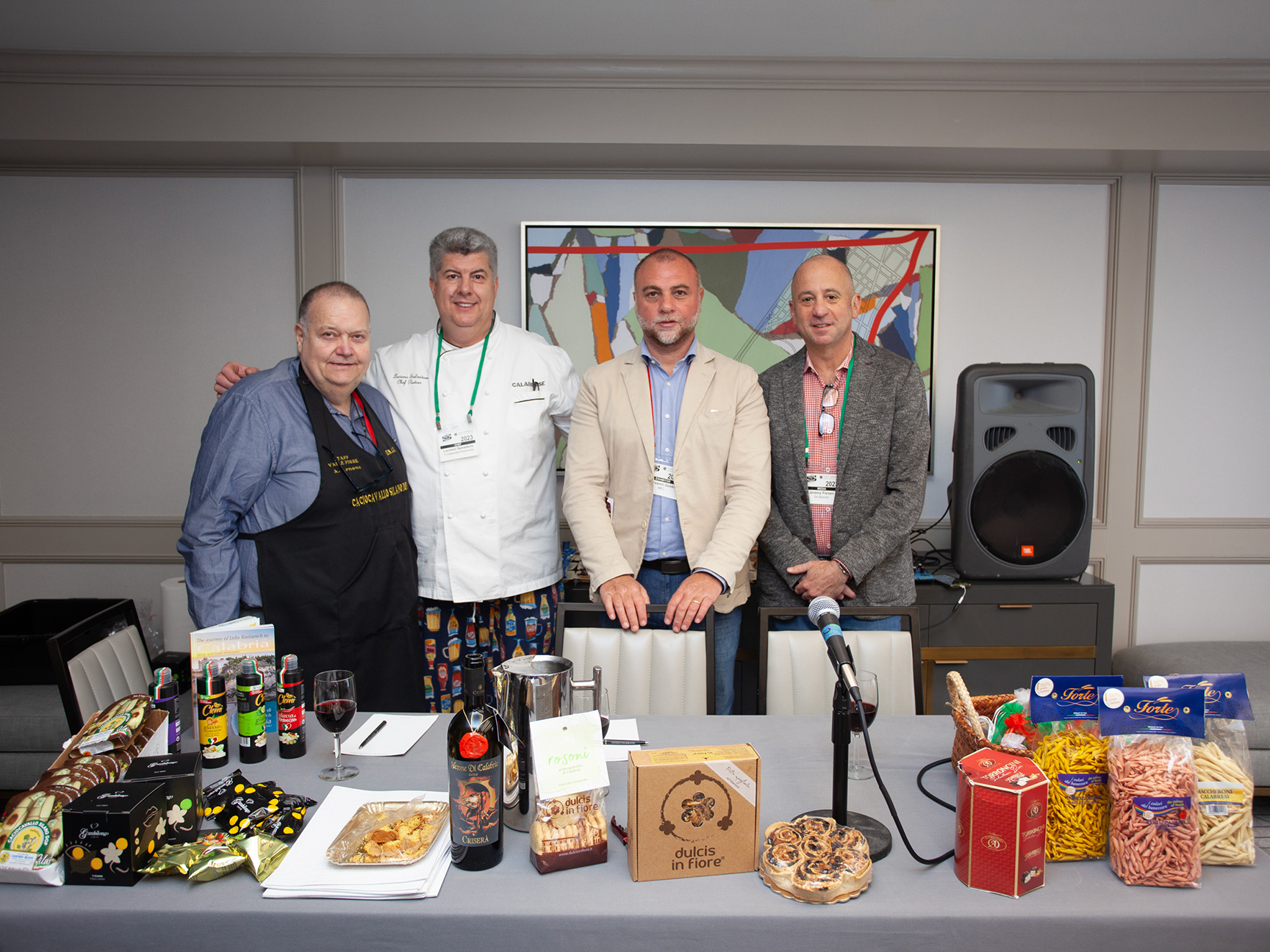 Sold-out Calabria seminar wows attendees with a wide spectrum of flavors.